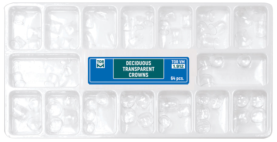 KIT Decidous Crowns 64 pcs